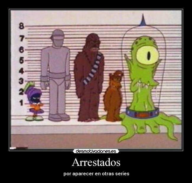 Arrestados - por aparecer en otras series