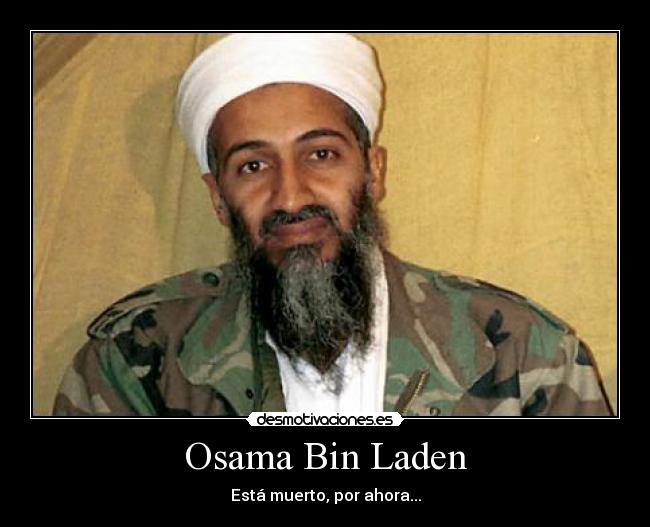 Osama Bin Laden - Está muerto, por ahora...