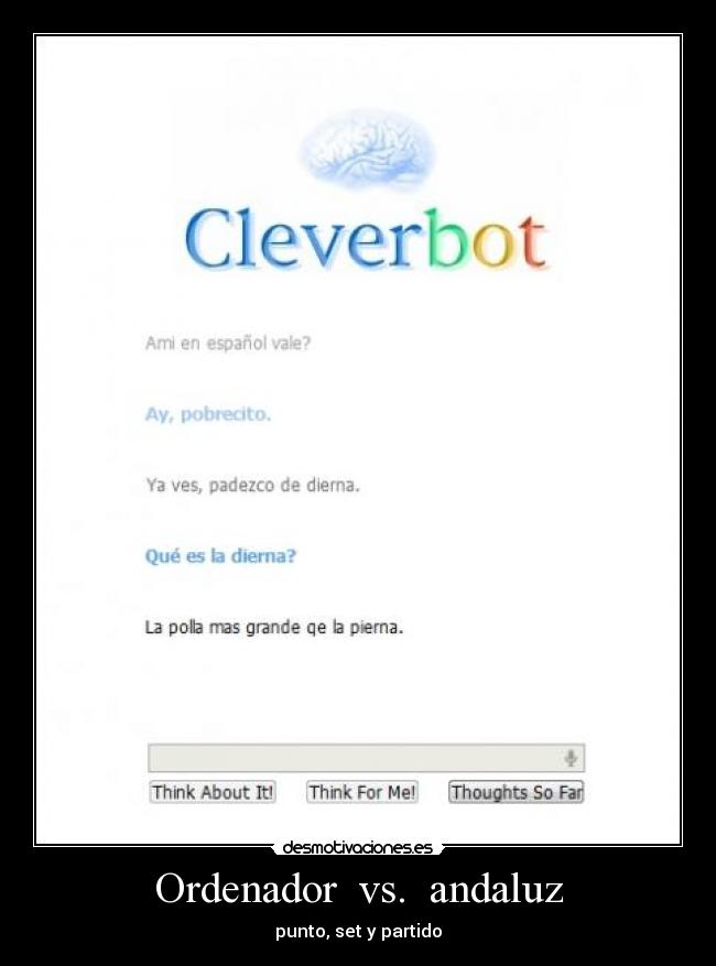 Ordenador vs. andaluz -