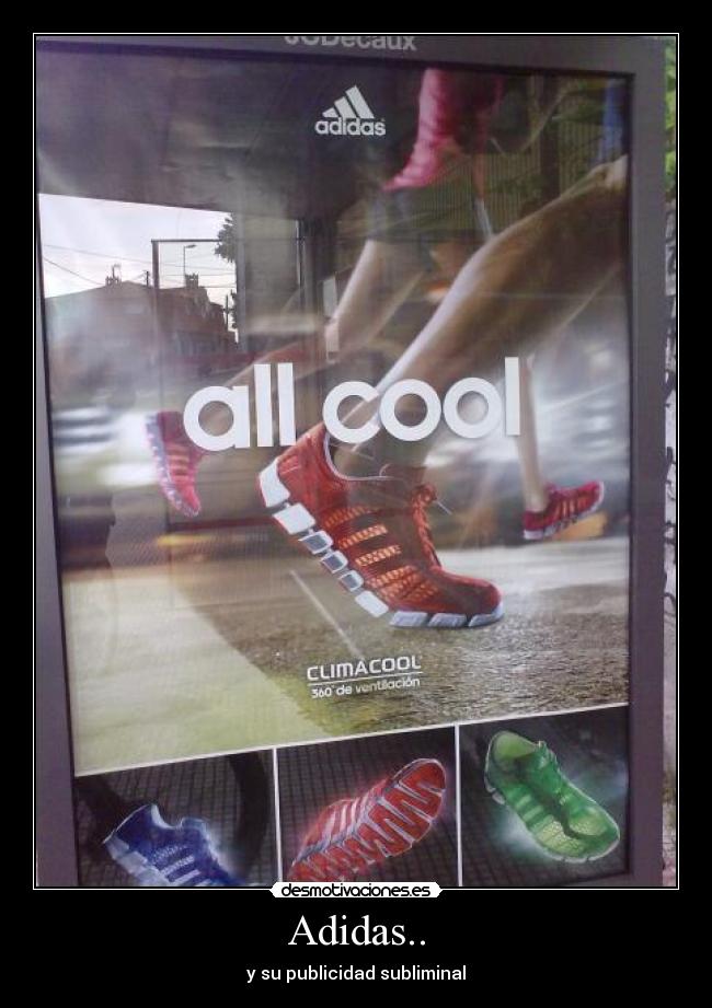 Adidas.. - y su publicidad subliminal