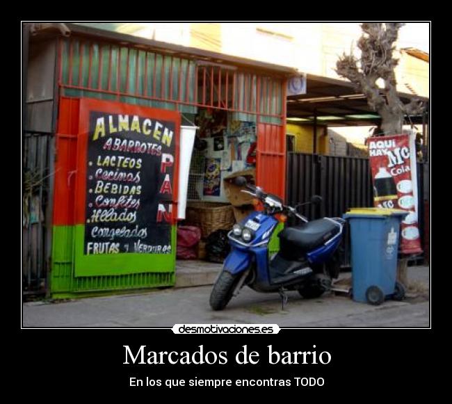 Marcados de barrio -