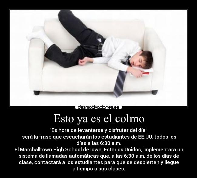 Esto ya es el colmo -