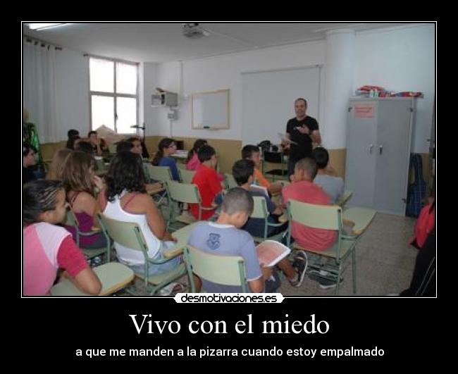 Vivo con el miedo - 