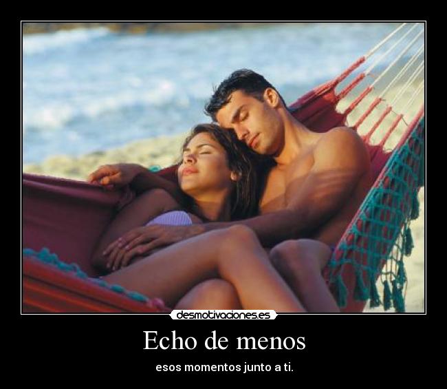 Echo de menos - 