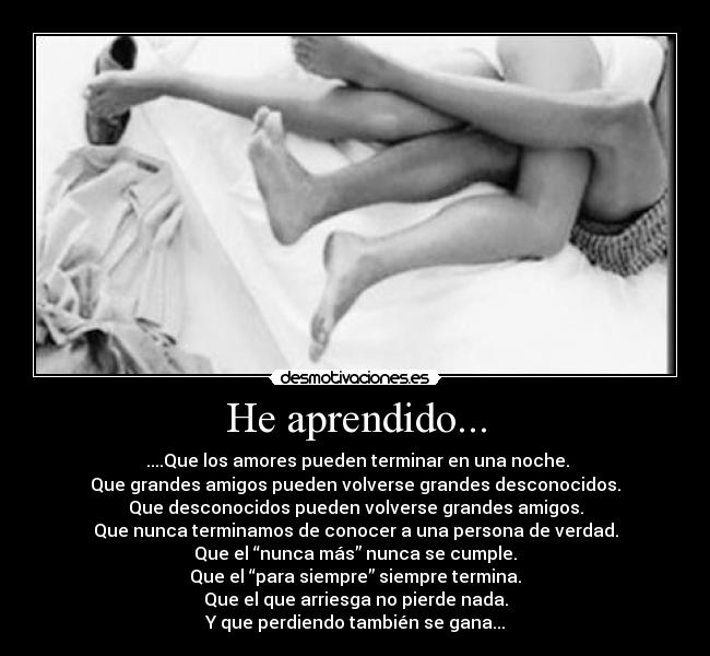 carteles aprendido arriesga amor cama desamor desmotivaciones