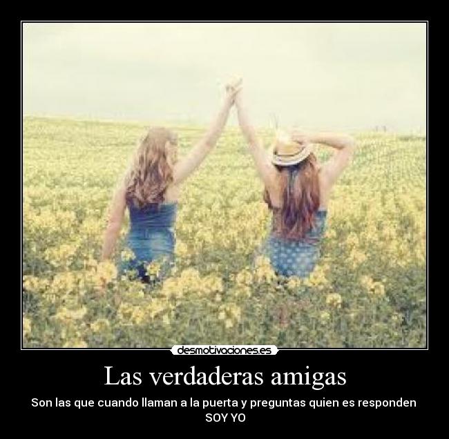 Las verdaderas amigas - 