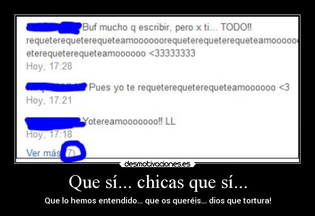 Que sí... chicas que sí... - 
