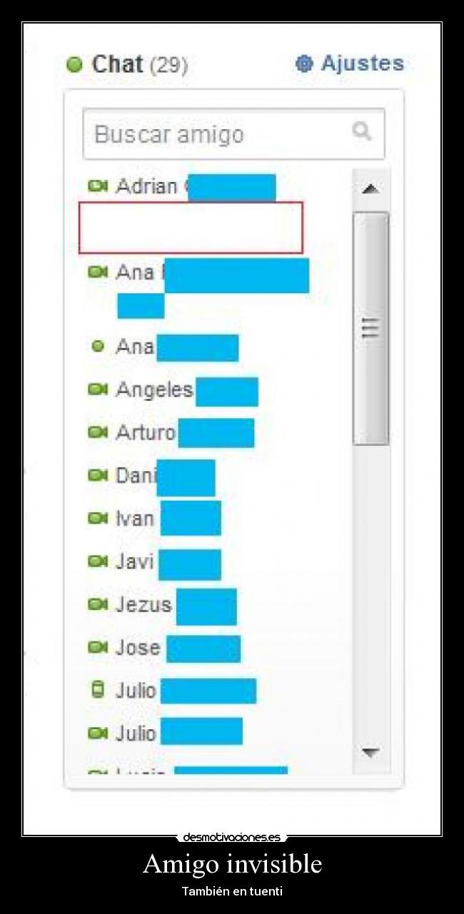 Amigo invisible -