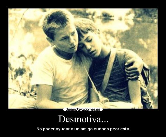 Desmotiva... -