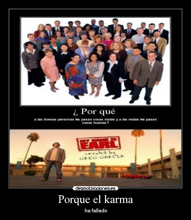 Porque el karma -