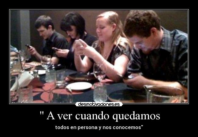 A ver cuando quedamos -