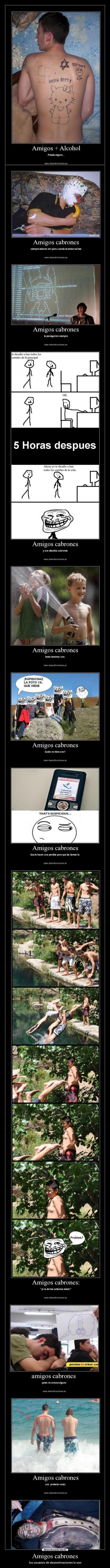 Amigos cabrones -