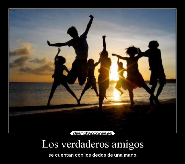 Los verdaderos amigos -