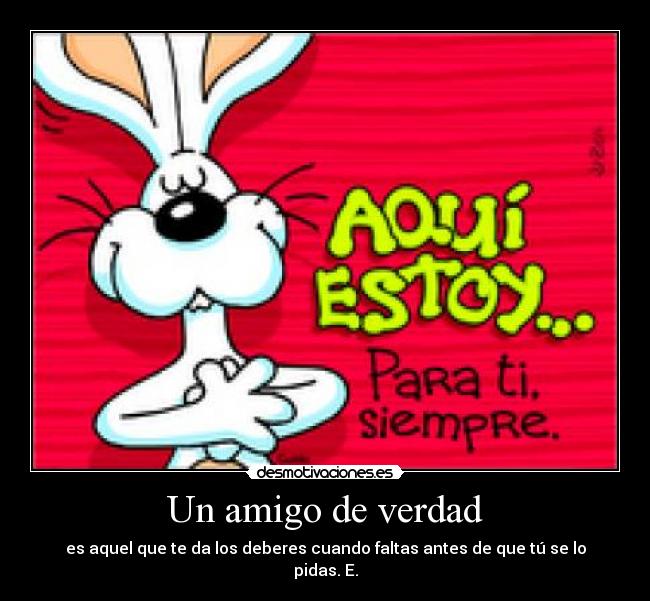 Un amigo de verdad - 