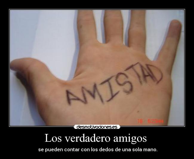 Los verdadero amigos -
