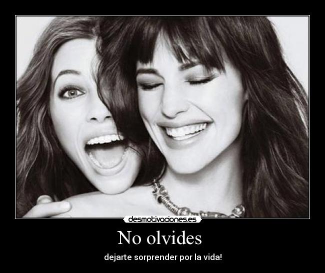 No olvides  - 