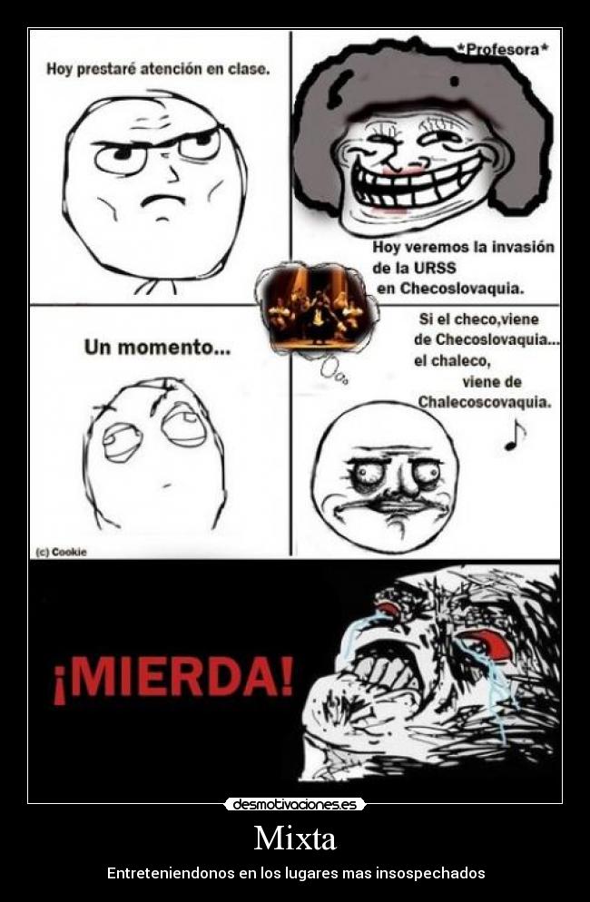 Mixta - Entreteniendonos en los lugares mas insospechados