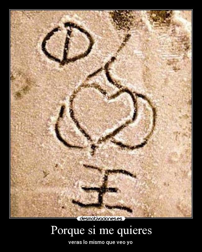 Porque si me quieres -