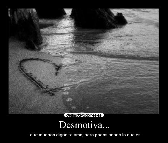 Desmotiva... -