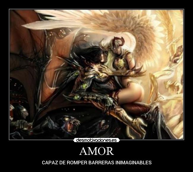 AMOR - CAPAZ DE ROMPER BARRERAS INIMAGINABLES