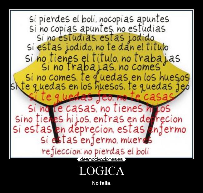 LOGICA - No falla.