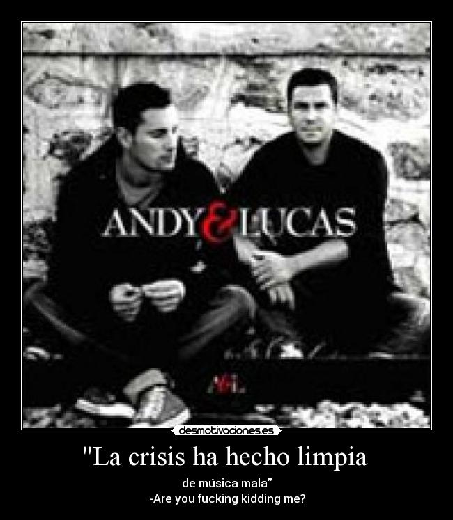 La crisis ha hecho limpia  - 