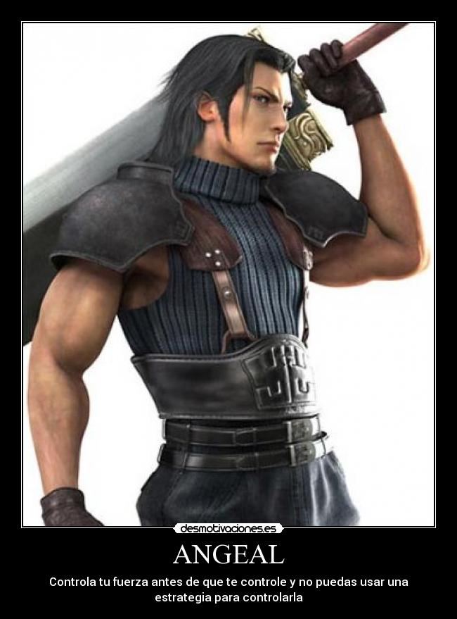 ANGEAL - Controla tu fuerza antes de que te controle y no puedas usar una
estrategia para controlarla