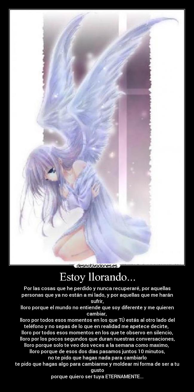 Estoy llorando... - 