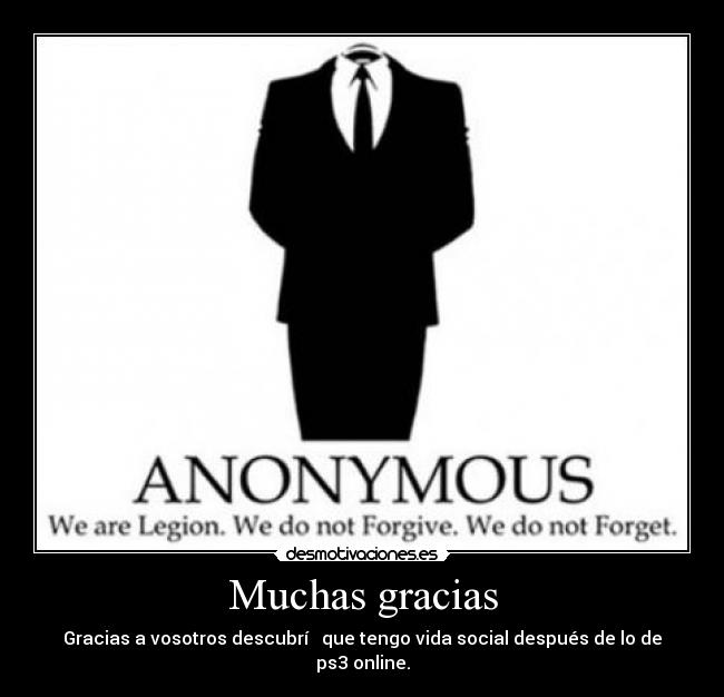 Muchas gracias -