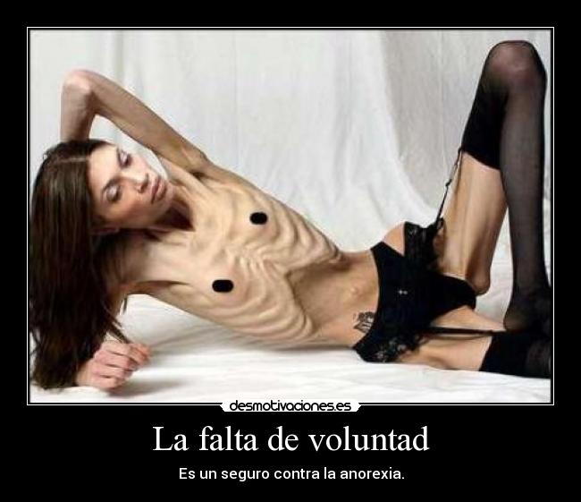 La falta de voluntad -