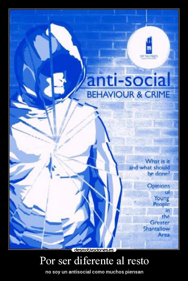 carteles antisocial desmotivaciones