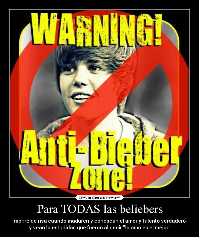Para TODAS las beliebers -