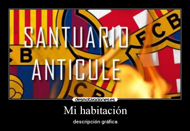 Mi habitación - descripción gráfica