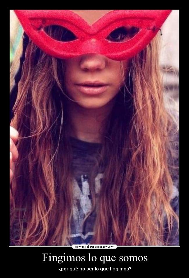 carteles fingir desmotivaciones