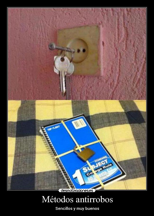 Métodos antirrobos -