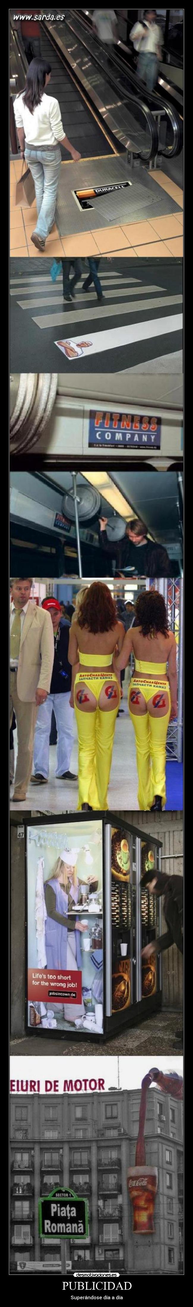 PUBLICIDAD - Superándose día a día