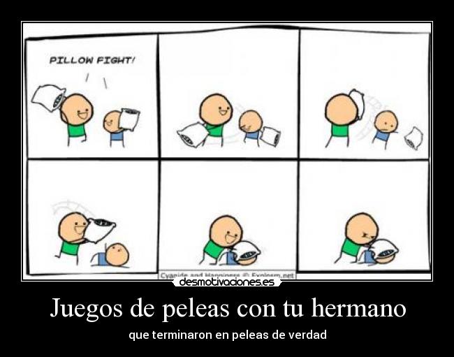 Juegos de peleas con tu hermano -