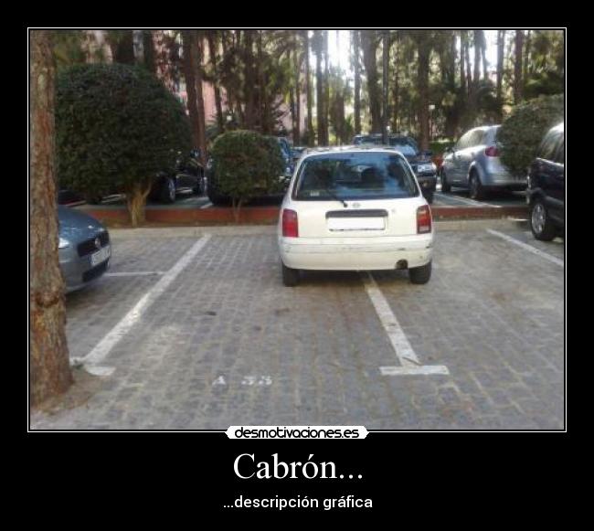 Cabrón... - ...descripción gráfica