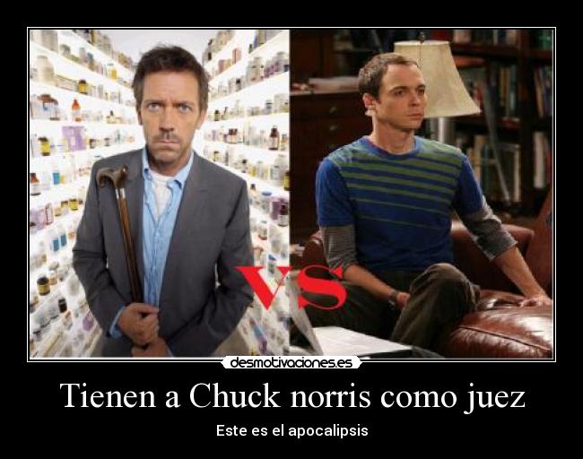 Tienen a Chuck norris como juez -