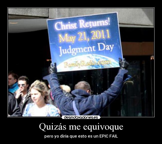 Quizás me equivoque - 