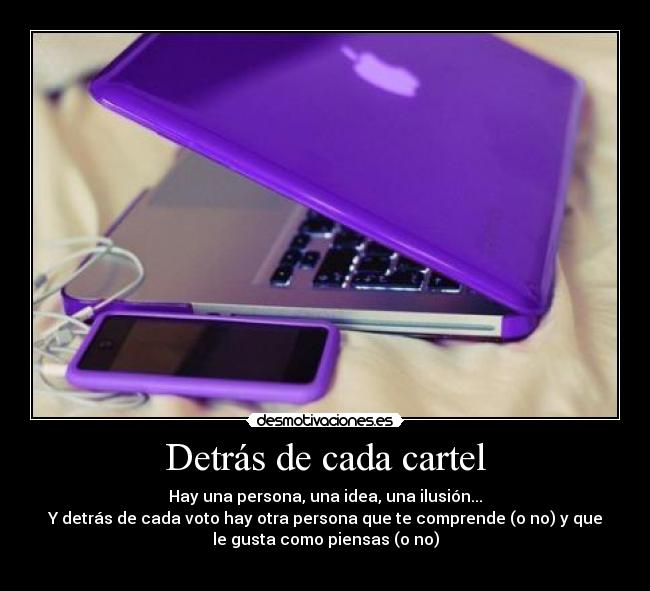 Detrás de cada cartel - 