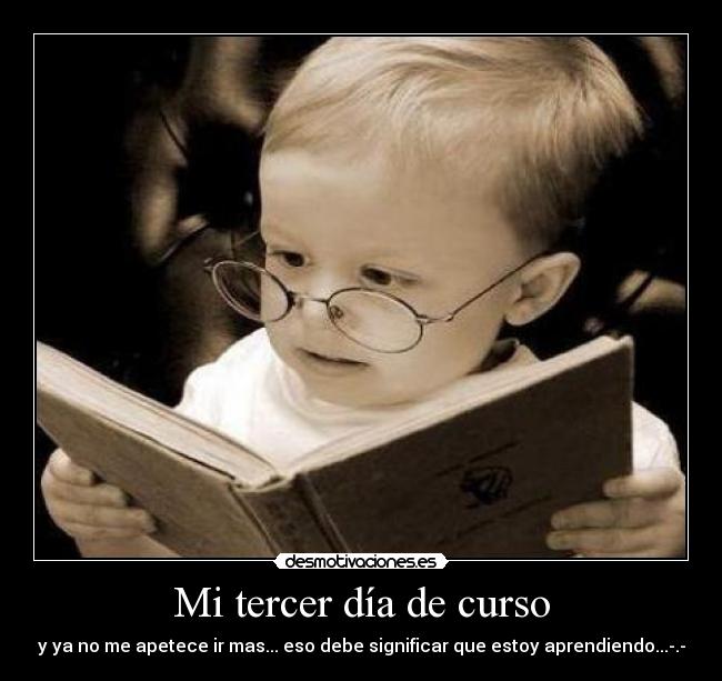 carteles curso aprendiendo aburrirme desmotivaciones