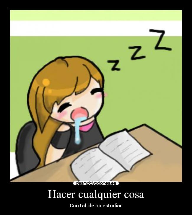 Hacer cualquier cosa -