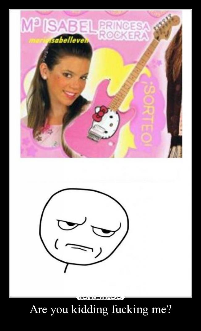 Are you kidding fucking me? - 