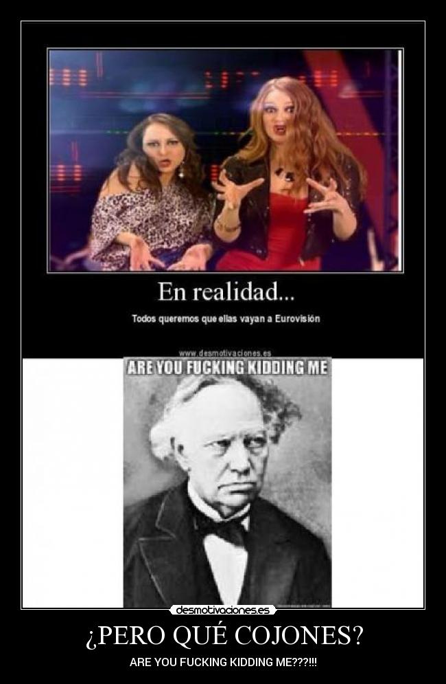 ¿PERO QUÉ COJONES? - 