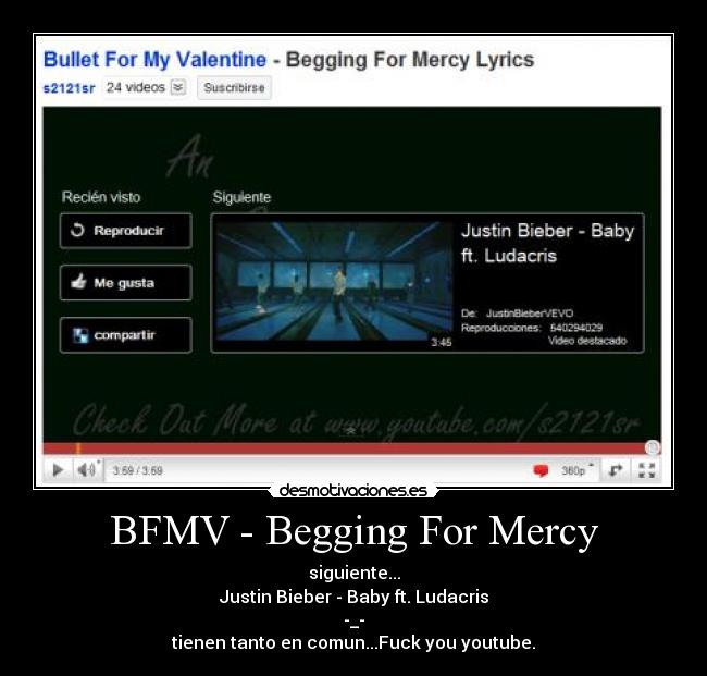 BFMV - Begging For Mercy - 