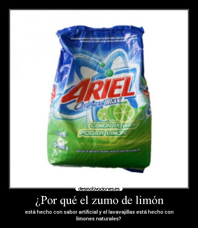¿Por qué el zumo de limón -