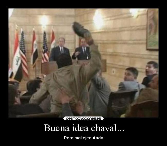 carteles bush desmotivaciones