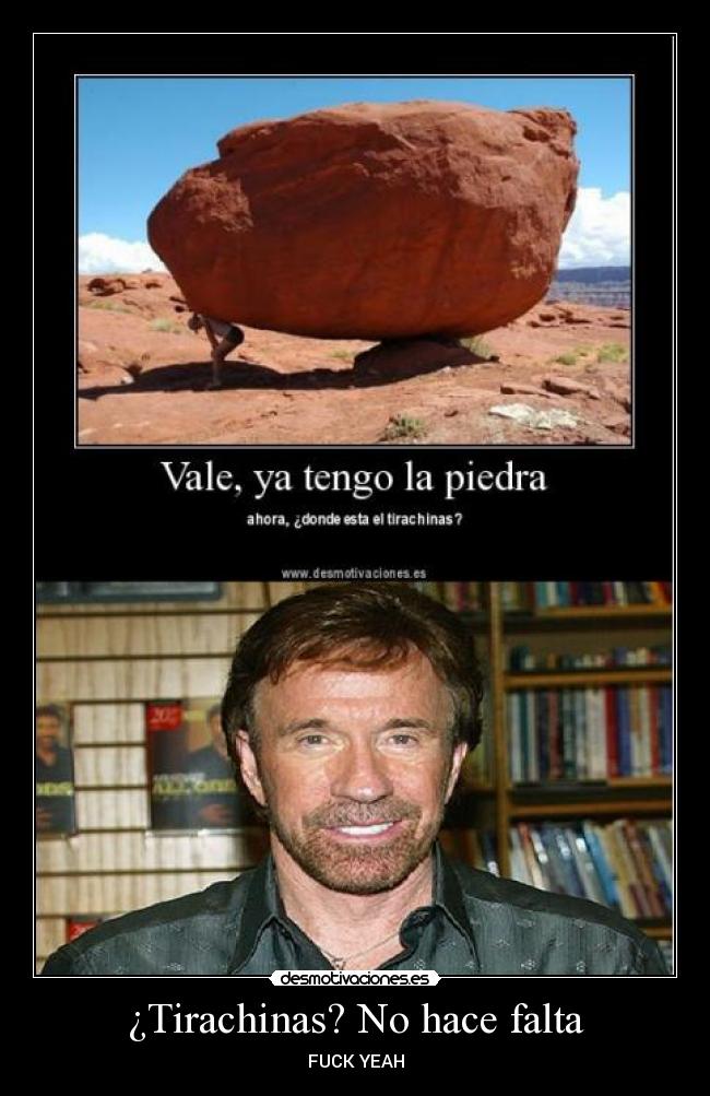 ¿Tirachinas? No hace falta - 