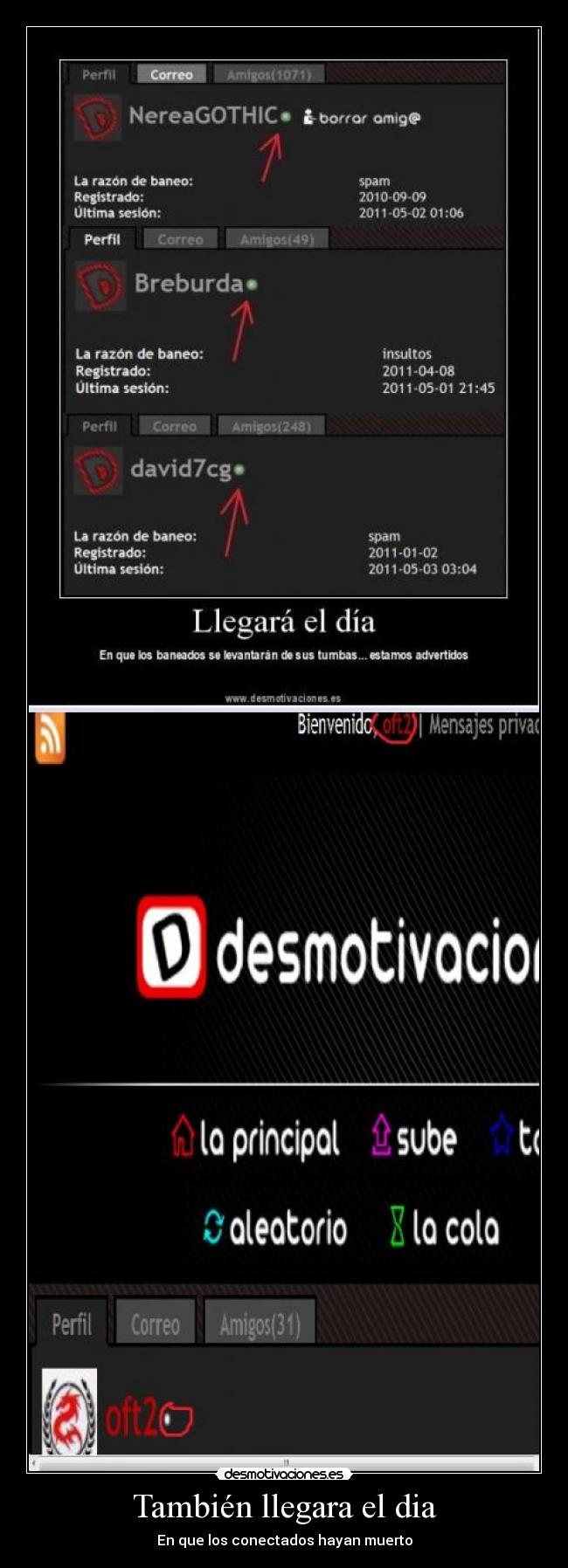 También llegara el dia - En que los conectados hayan muerto